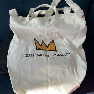 Uniqlo Sprz Ny Tote Bag Jean-michel Basquiat